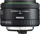 Pentax 50mm f1.4 HD FA  Lens