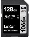 Lexar 128GB 1066x Professional 160 MBs SDXC Card