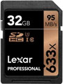 Lexar 32GB 633x Professional SDXC Card