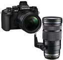 Olympus OM-D E-M1 with 12-40mm and 40-150mm Pro Lenses