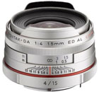 Pentax 15mm f4.0 HD ED AL Limited Lens