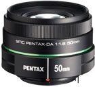 Pentax 50mm f1.8 SMC DA Lens